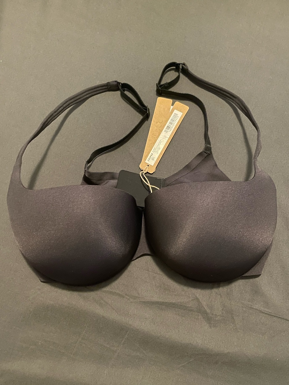 New - Skims Ultimate Push Up balconette bra - 34C Onyx